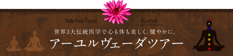 世界3大伝統医学で心も体も美しく、健やかに。アーユルヴェーダツアー
