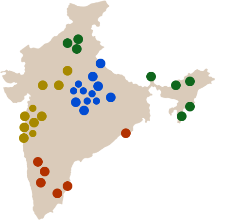 インド地図