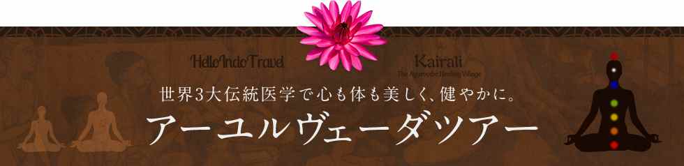 世界3大伝統医学で心も体も美しく健やかに。アーユルヴェーダツアー
